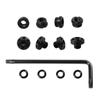 Cool Hand 1911 Grip Screws & Bushings for Slim 1911 Full Size/Compact, T10 Torx Key, 4 O Rings, Stainless Steel, Black, 1911S-BUSH-SCR view 2