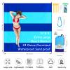 BYDOLL Beach Blanket 10'X9' Waterproof Sandproof Suits1-8 Adults Oversized Lightweight Large Blanket Picnic Mat for Beach Sand Free Travel Camping Hiking Picnic view 2