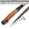 1.8m2.1m2.4m2.7m Lure Rod Carbon Spinning Rod Travel Trout Telescopic Fishing Rod ultrashort Portable sea Ferry Rod ZYHYD (Size : 2.1m) view 3