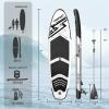 FBSPORT 11' Premium Inflatable Stand Up Paddle Board, Yoga Board with Durable SUP Accessories & Carry Bag | Wide Stance, Surf Control, Non-Slip Deck, Leash, Paddle and Pump for Youth & Adult view 2