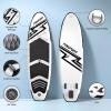 FBSPORT 11' Premium Inflatable Stand Up Paddle Board, Yoga Board with Durable SUP Accessories & Carry Bag | Wide Stance, Surf Control, Non-Slip Deck, Leash, Paddle and Pump for Youth & Adult view 3