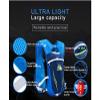 5.5L Lightweight Hydration Backpack Hydration Vest Outdoors for Trail Marathoner Running Race (Grey with 2 250ml Water Bottles) view 3