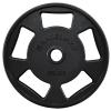 Balelinko Cast Iron 2-Inch Olympic Grip Plate Weight Plate for Strength Training, Weightlifting and Crossfit in Single, 45LB, Black view 1