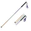 3 Section Trekking Poles Lightweight Aluminium Walking Poles Adjustable Trekking Sticks Collapsible Sticks 2pcs (Gold, 120cm/47.2inch) view 1