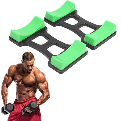 1 Pair Dumbbell Bracket Mat, ABS Dumbbell Storage Frame Stand Holder, Floor Protection Mat for Home Gym, Prevents Rolling & Scratches, Holds up to 60kg, 7.6x3.9 inches