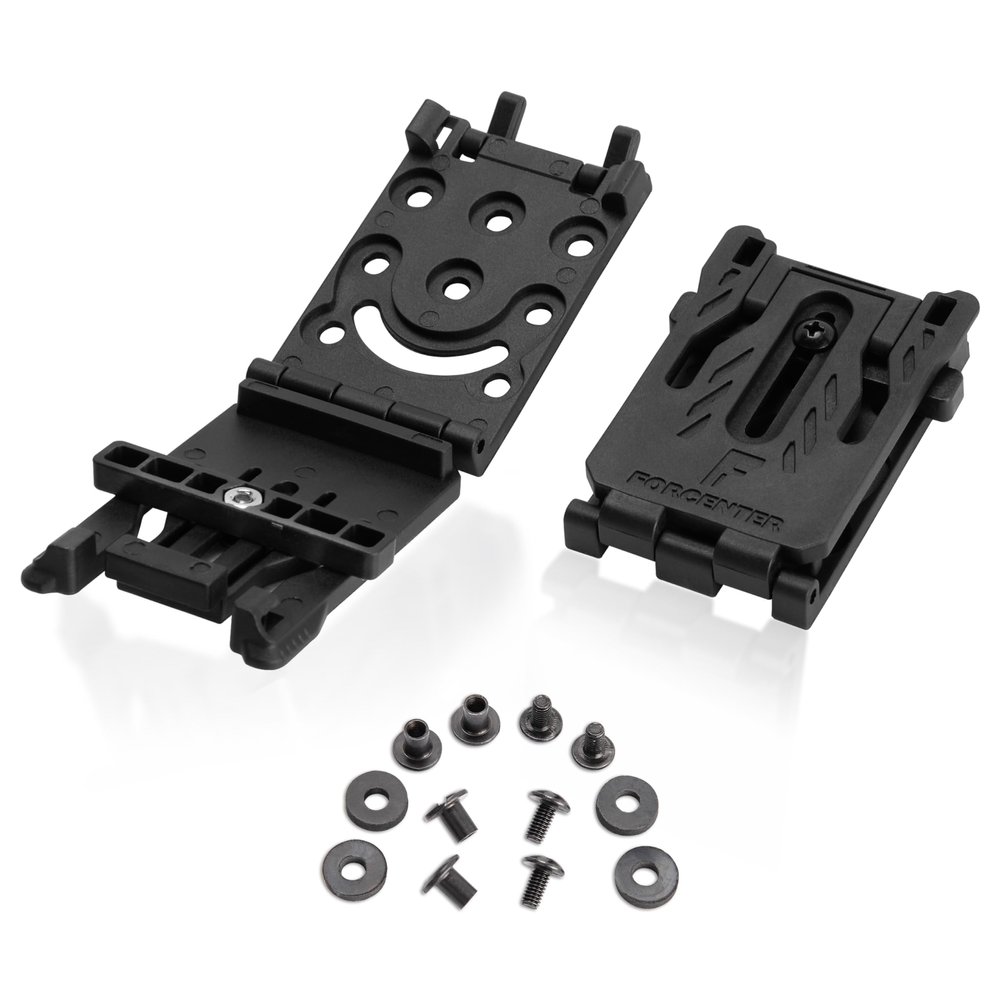 2-Pack Knife Belt Clip, Universal Belt Clip for Holster, Mag Pouches, Knife Sheaths | Adjustable Belt Up to 1.75 inch