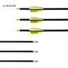Spine 350 Arrow 29 Inch Arrow Target Practice Arrow Hunting Arrow Carbon Arrows Compound Bow Recurve Bow Adult Youth Archery Indoor Outdoor Shooting Bullet Tip 12pc view 4