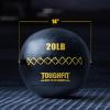 ToughFit Soft Wall Ball - Black Medicine Ball for Cardio Fitness Exercise - Weighted Med Ball for Strength and Conditioning Exercises, Cross Training Lunge, and Partner Toss (20LB) view 2