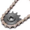 Alomejor Bicycle Chain Set, 22T Rear Freewheel with 38 Links Chain and 13T Sprocket Kit for Custom Bike Modification, Motorcycle Repair, Urban Commuting view 3