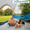 CAMPROS CP Tents for Camping 6 Person Tent Waterproof Windproof Double Layer Family Camping Tent, Easy Setup Dome Tent with Large Mesh Windows & Wider Door for Outdoor Camping & Hiking view 3