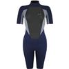 Typhoon Womens Storm3 3/2mm Shorty Wetsuit - Grey Marl 250896 8 view 1