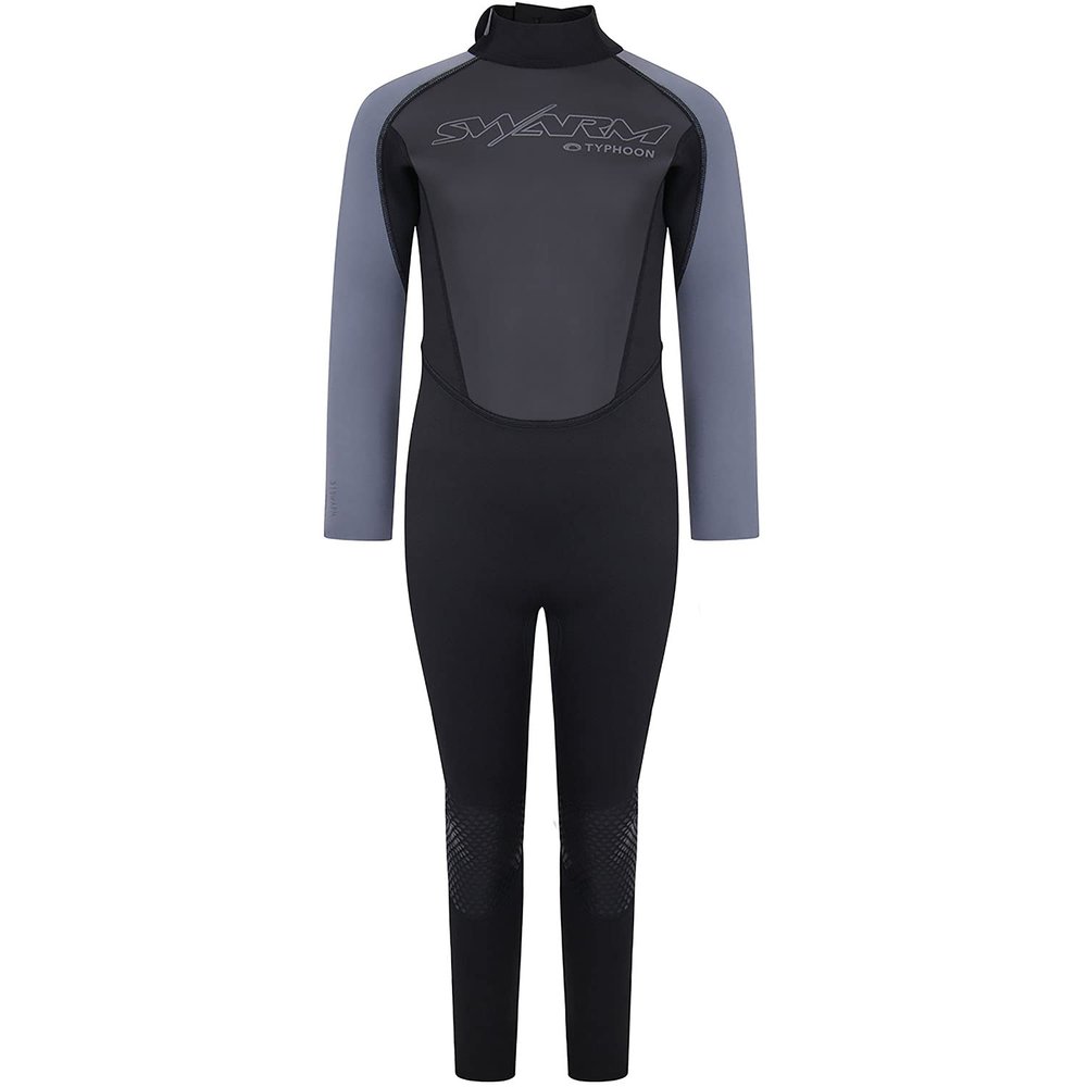 Typhoon Swarm3 Boys 3/2mm Fullsuit Wetsuit - Black/Graphite 250988 XL
