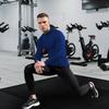 Men's Compression Shirts Long Sleeve Athletic Workout Tops Gym Undershirts Active Sports Baselayers Blue Medium view 3
