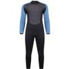 Typhoon Swarm3 3/2mm Back Zip Wetsuit - Black/Blue Steel 250981 XL view 1