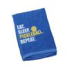 LEVLO Pickleball Lovers Gift Eat Sleep Pickleball Repeat Sport Towels for Sister Father Mother Gift (Eat Sleep Pickleball Repeat) view 3
