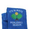 LEVLO Pickleball Sports Lovers Gift It's Always Pickleball Season Towels Christmas Graduation Gifts Birthday Gifts (Pickleball Season) view 1