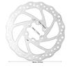 140mm Disc Brake Rotor with 6 Bolts, Bike Disc Brake Rotors Cycling Accessory Fit for Road Bike, Mountain Bike, MTB, BMX(140mm) view 3
