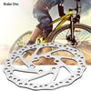 140mm Disc Brake Rotor with 6 Bolts, Bike Disc Brake Rotors Cycling Accessory Fit for Road Bike, Mountain Bike, MTB, BMX(140mm) view 4