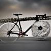 180mm Disc Brake Rotor, Bike Disc Brake Rotors with 6 Nails Cycling Accessory Fit for Road Bike, Mountain Bike, MTB, BMX view 4