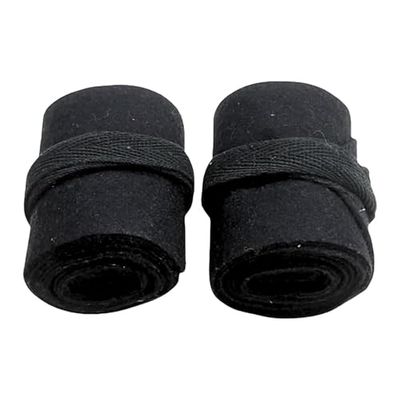 warreplica British WW1 Long Puttees/British Wool Leggings Wraps/WW1 British Leg Wraps Gear-Black 96inch-Historical Reproduction Military Gaiters for WWII Uniform Costume or Collectors Display