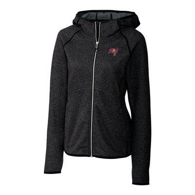 Cutter & Buck Women's Black Tampa Bay Buccaneers Mainsail Full-Zip Jacket