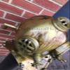 Generic Solid Brass Scuba Marine Diving Divers Helmet US Navy Mark V Full Size. view 4