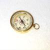 2.50 inch Compass Gift - Camping - Beautiful Gift - Golden Compass - Unique Wayfinder - Handheld view 1