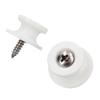 AB Tools 12 Pack OEM White Boat Cover Sprayhood Button Tie Down Hook Stainless Screws view 3