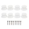AB Tools 8 Pack OEM White Boat Cover Sprayhood Button Tie Down Hook Stainless Screws view 1