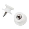 AB Tools 8 Pack OEM White Boat Cover Sprayhood Button Tie Down Hook Stainless Screws view 3