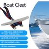 VEITHI Boat Cleats Dock Cleats 8 inch 316 Stainless Steel, Boat Dock Cleats Open Base Flat Top, Boat Cleat Marine Cleats with Hardware, Rope Cleat for Boat/Dock Tie Cleat/Deck/Nautical Decor (4 Pack) view 3