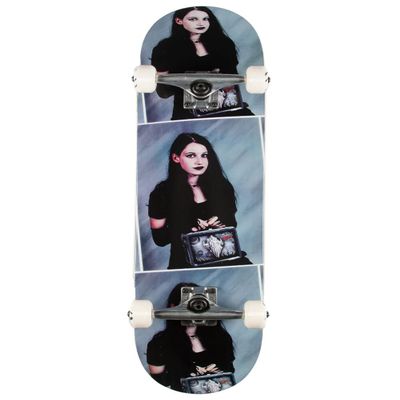 Darkstar Skateboard Complete Goth Girl FP Premium Black 7.875"