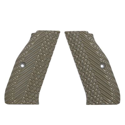 Guuun G10 Grips for CZ Shadow 2 Tactical CZ-75 Slim Palm OPS Tactical Texture - OD Green