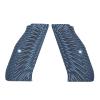 Guuun G10 Grips for CZ Shadow 2 Tactical CZ-75 Slim Palm Sunburst Texture - Blue/Black view 1