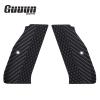 Guuun G10 Grips for CZ Shadow 2 Tactical CZ-75 Slim Palm OPS Tactical Texture - Black view 2