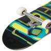 Blind Skateboard Complete Logo Glitch FP Green/Yellow 7.875" view 3