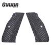 Guuun G10 Grips for CZ Shadow 2 Tactical CZ-75 Slim Palm OPS Tactical Texture - Gray/Black view 2