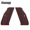Guuun G10 Grips for CZ Shadow 2 Tactical CZ-75 Slim Palm OPS Tactical Texture - Red/Black view 2