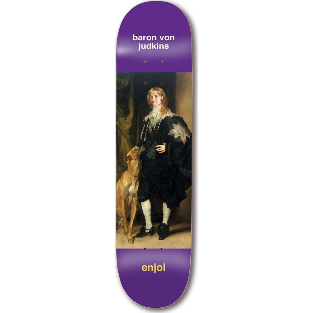 Enjoi Skateboard Deck Judkins Renaissance Impact Light 8.25" x 32.1"