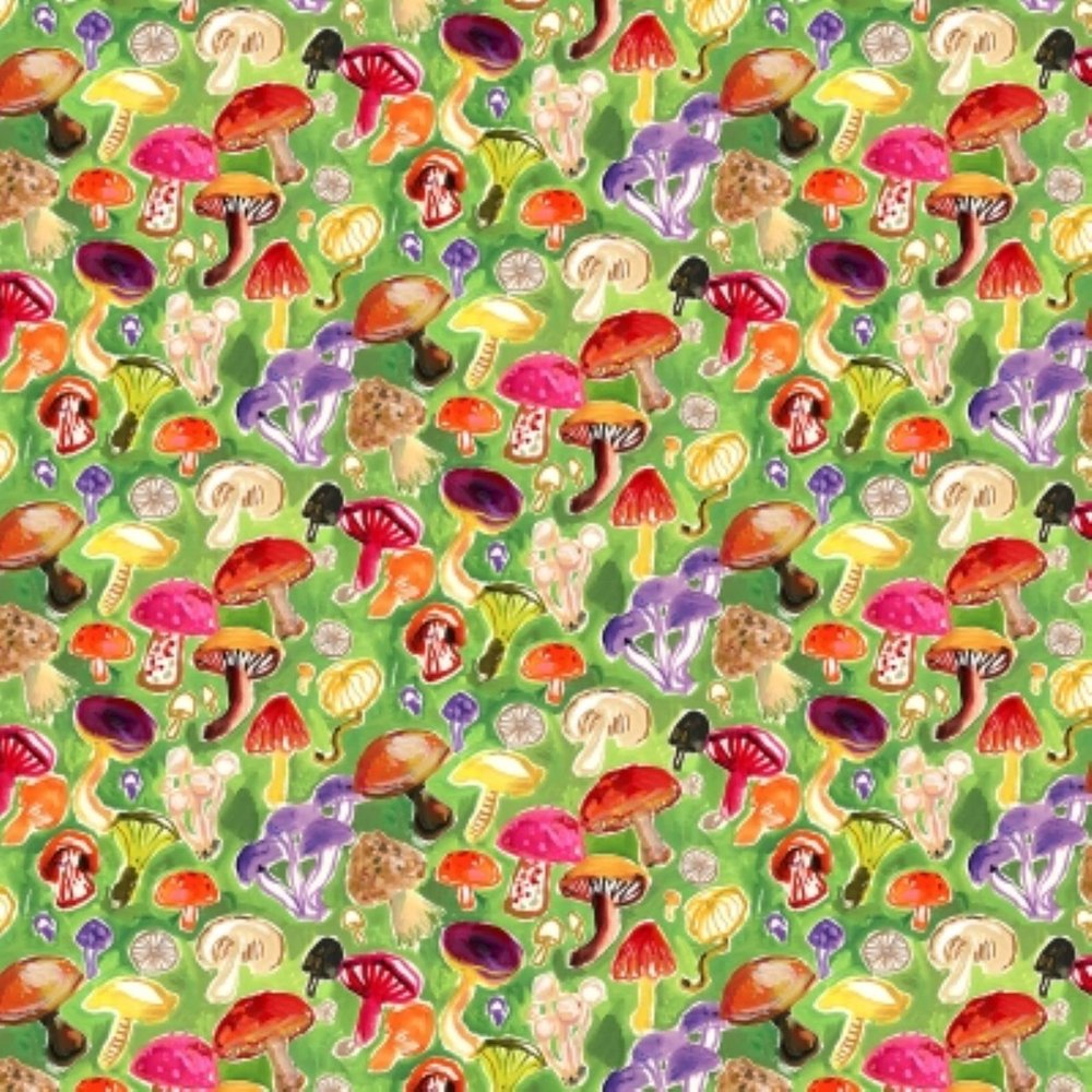 Dear Stella Chef's Table ST DJL1896 Multi Mushroom Field BTY