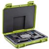 Evergreen 2 Pistol 4 Magazine Locking Discrete Compact Storage Protective Case - Travel Safe/Mil Spec/Waterproof/USA Made - for Pistol/Firearm Storage and Carry (Green) view 1