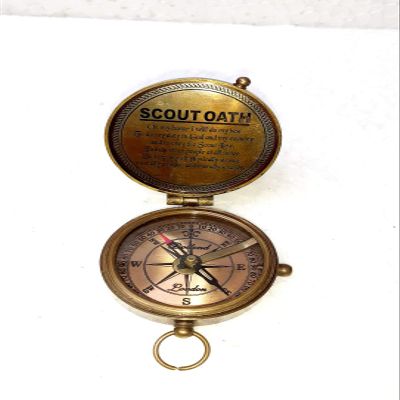Vimal Nautical Antique Brass Compass Scout Compass Brass Flat Compass Pocket Compass Vintage Compass Lid Compass Gift