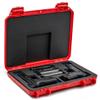 Evergreen 2 Pistol 4 Magazine Locking Discrete Compact Storage Protective Case - Travel Safe/Mil Spec/Waterproof/USA Made - for Pistol/Firearm Storage and Carry (Red) view 1