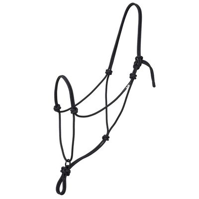 Weaver Silvertip Transition Rope Halter with Sliding Ring, Large Horse