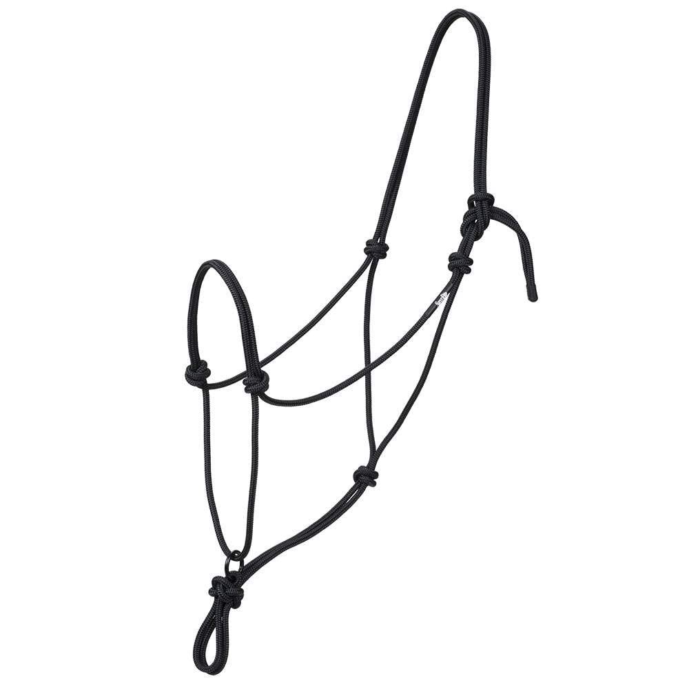 Weaver Silvertip Transition Rope Halter with Sliding Ring, Large Horse