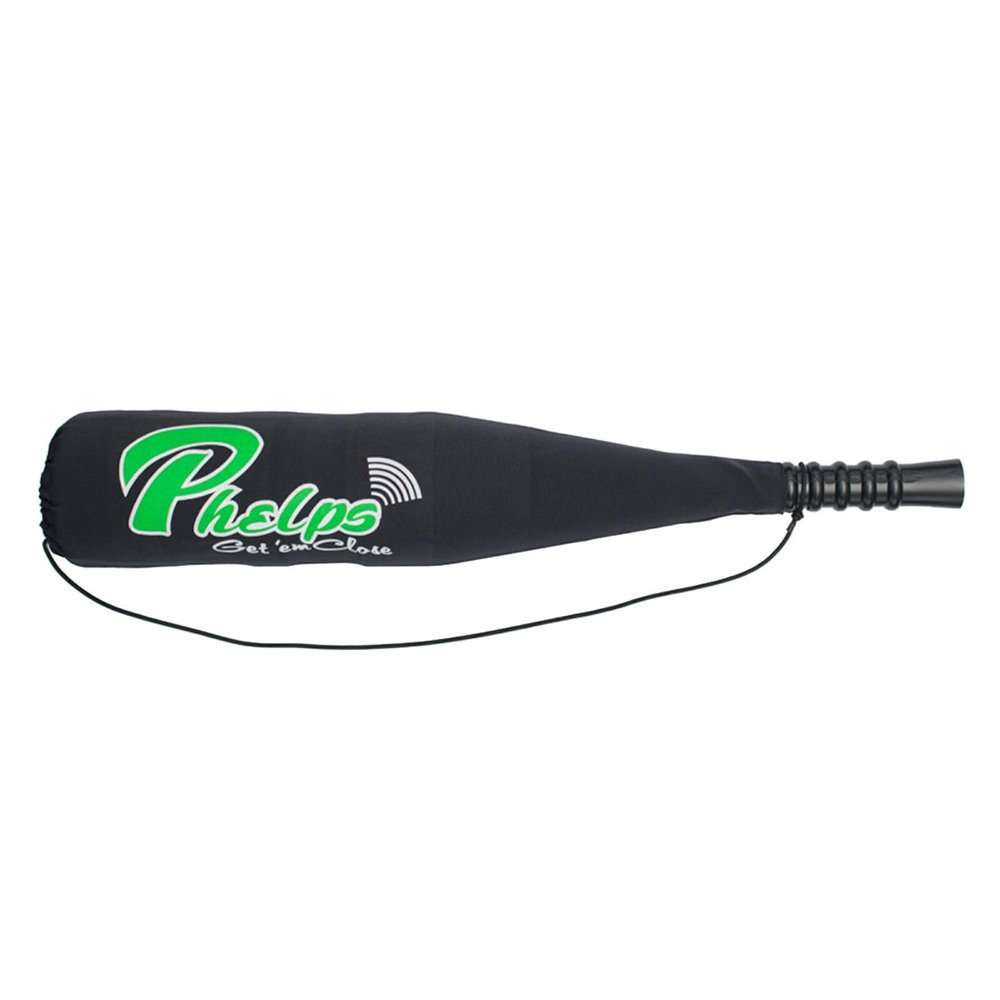 Phelps Game Calls Unleashed Bugle Tube Elk Call - Professional Grade Elk Bugling Call with Corrugated Chamber for Extreme Volume and Resonance, Black