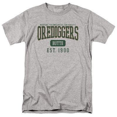 Montana Tech University Official Est. Date Unisex Adult T-Shirt, Est. Date, 4X-Large