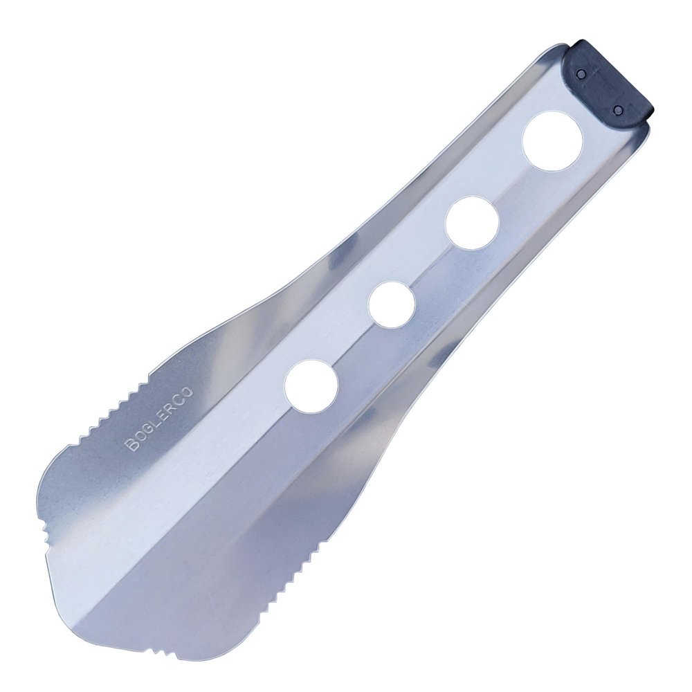 BoglerCo Ultralight Backpacking Trowel, 0.48 oz (13.5g) Black