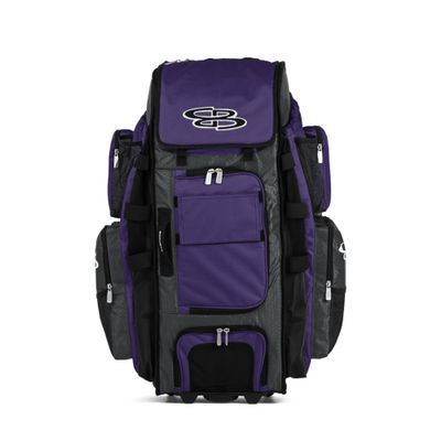 Boombah Rolling Superpack XL Solid Dark Charcoal/Purple
