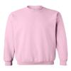 Gildan Men's Fleece Crewneck Sweatshirt, Style G18000(Light Pink) view 1